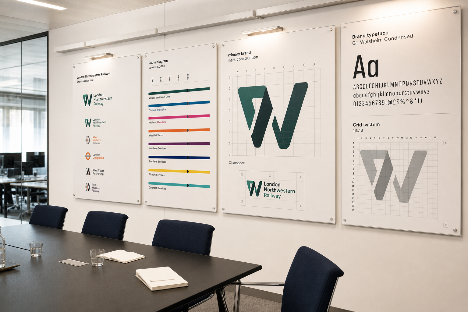 Brand identity materials